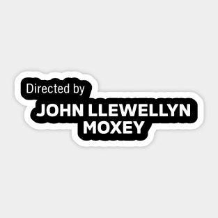 Directed by John Llewellyn Moxey (No Place to Hide) Sticker